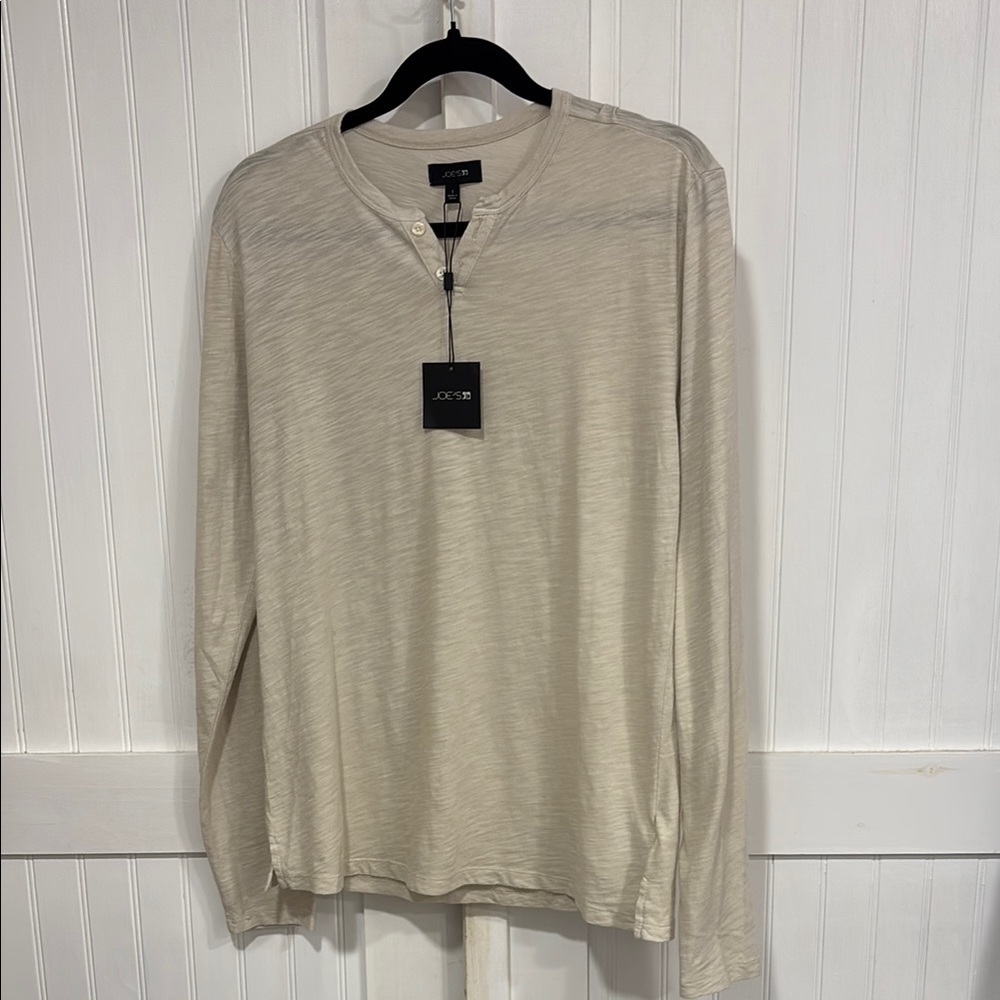 Joe’s Cream Long Sleeve,cotton Shirt size S